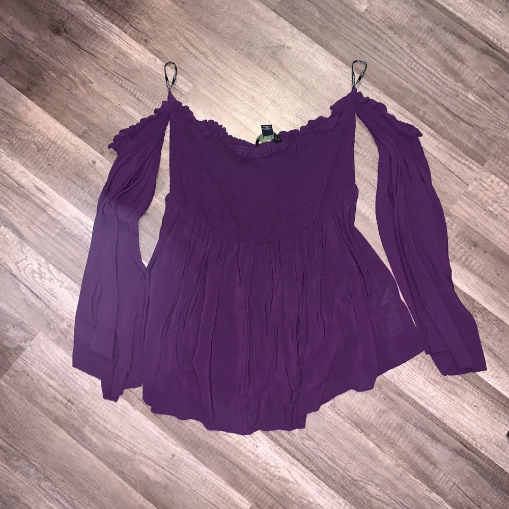 off the shoulder blouse